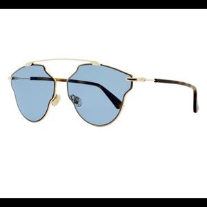 Dior Blue Aviator Sunglasses